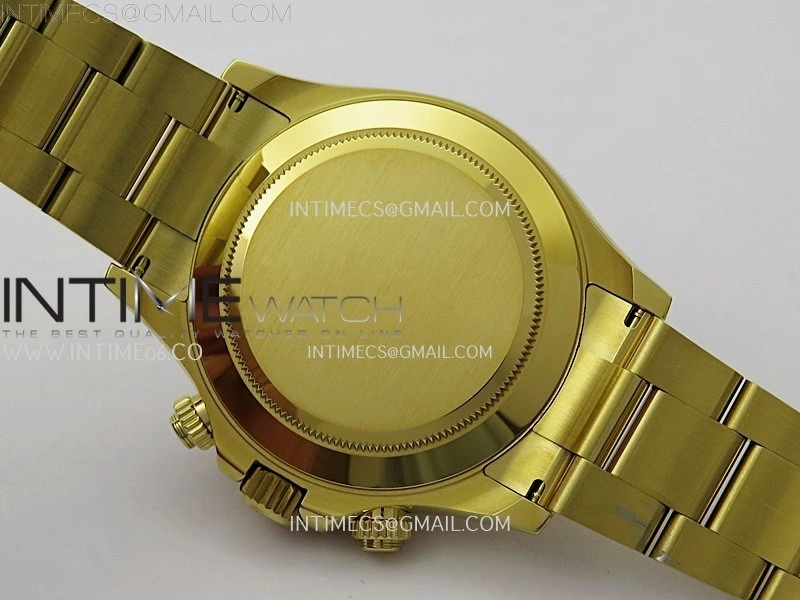 Daytona 116568 Wrapped YG BTF Best Edition Blue MOP Dial on SS Bracelet SH4130