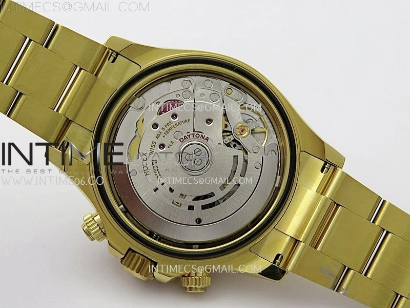 Daytona 116568 Wrapped YG BTF Best Edition Blue MOP Dial on SS Bracelet SH4130