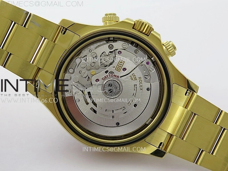 Daytona 116568 Wrapped YG BTF Best Edition Blue MOP Dial on SS Bracelet SH4130