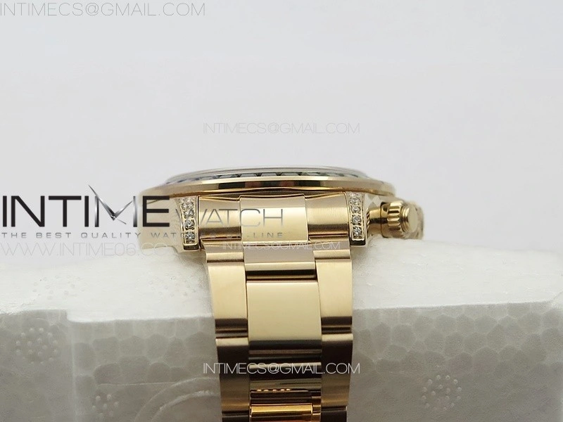 Daytona 116595 Rainbow RG APSF Best Edition Black dial On RG Bracelet A7750