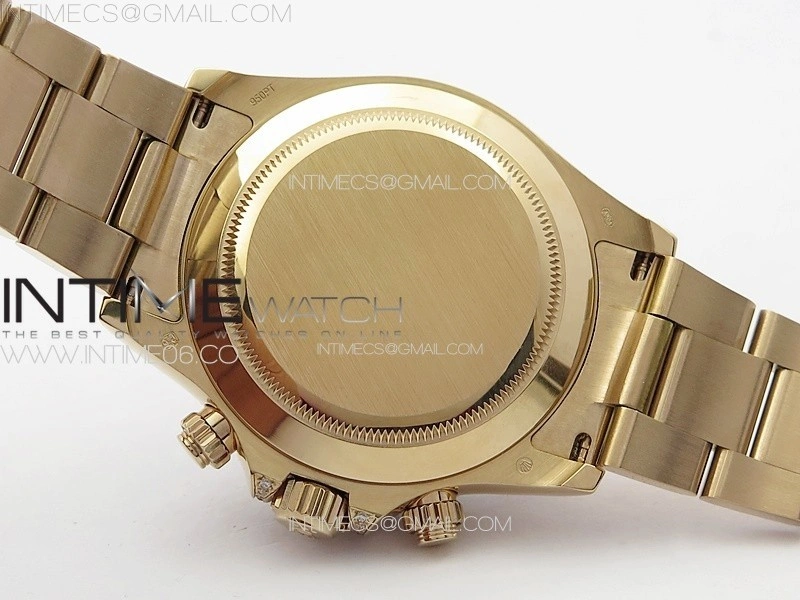 Daytona 116595 Rainbow RG APSF Best Edition Black dial On RG Bracelet A7750