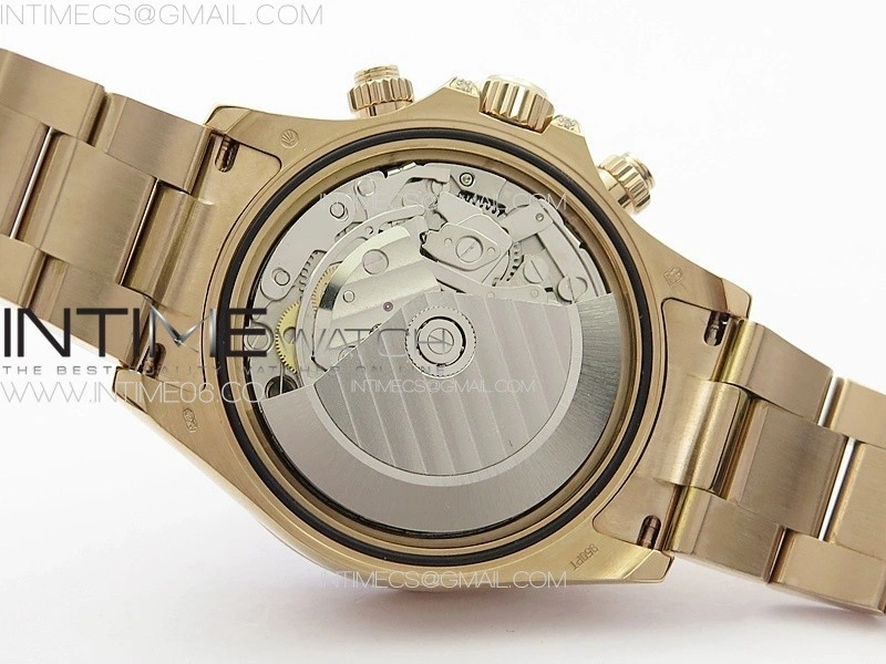 Daytona 116595 Rainbow RG APSF Best Edition Black dial On RG Bracelet A7750