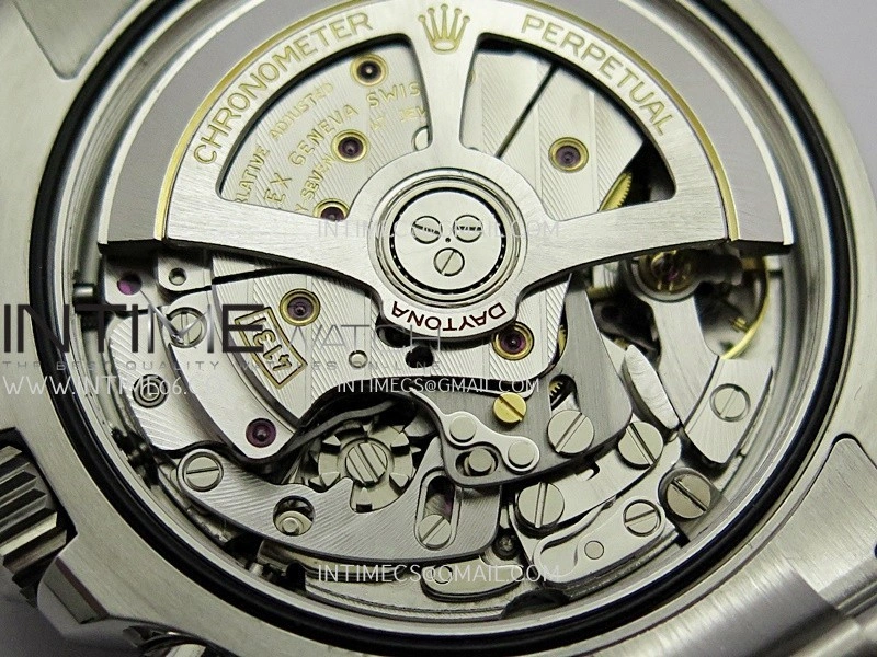 Daytona 126500 904L SS QF 1:1 Best Edition Black Dial On 90L SS Bracelet SH4131