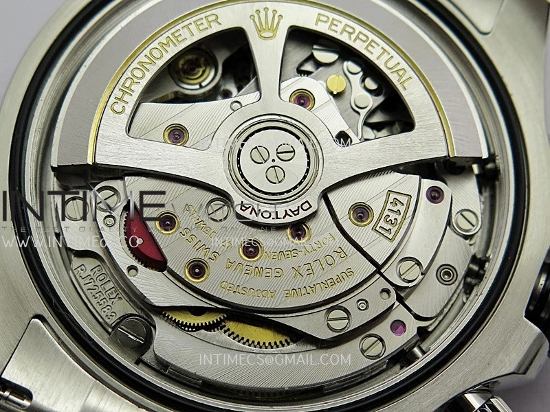 Daytona 126500 904L SS QF 1:1 Best Edition White Dial On 90L SS Bracelet SH4131
