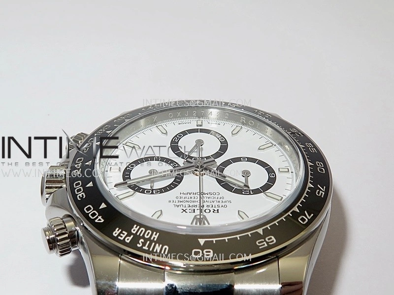 Daytona 126500 904L SS VF 1:1 Best Edition White Dial On 904L SS Bracelet DD4131