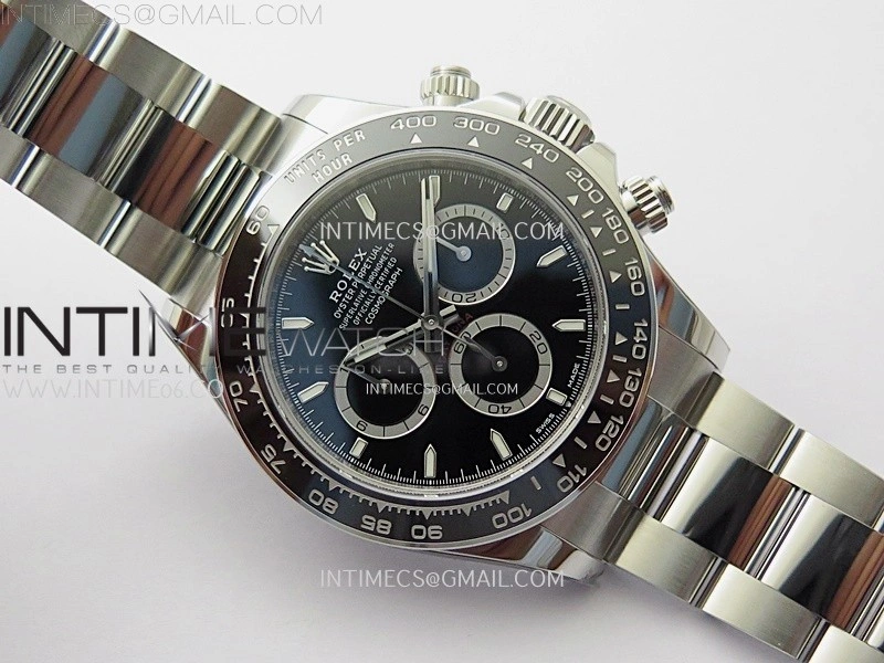 Daytona 126500 904L SS VSF 1:1 Best Edition Black Dial on 904L SS Braclet DD4131