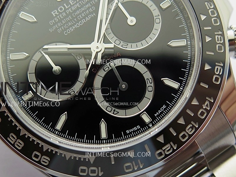 Daytona 126500 904L SS VSF 1:1 Best Edition Black Dial on 904L SS Braclet DD4131