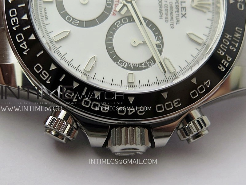 Daytona 126500 904L Steel ARF 1:1 Best Edition White Dial On SS Bracelet SH4131