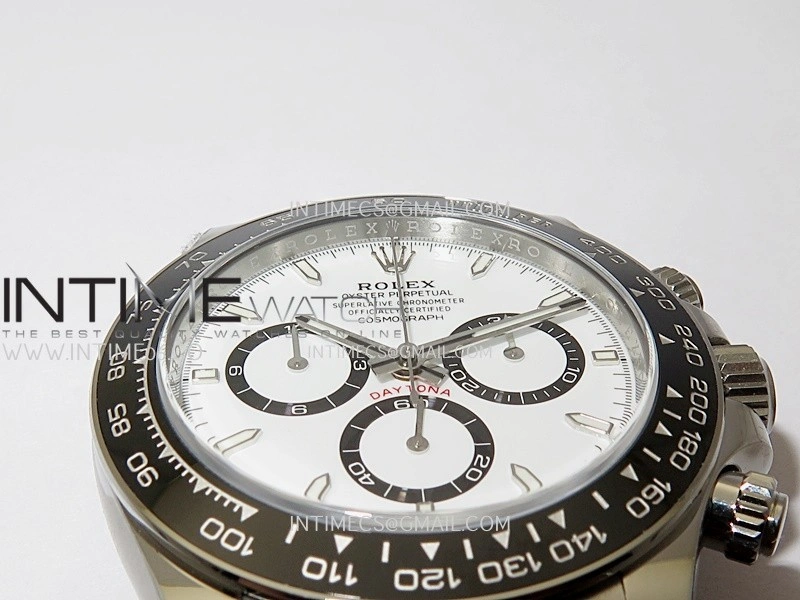 Daytona 126500 904L Steel ARF 1:1 Best Edition White Dial On SS Bracelet SH4131