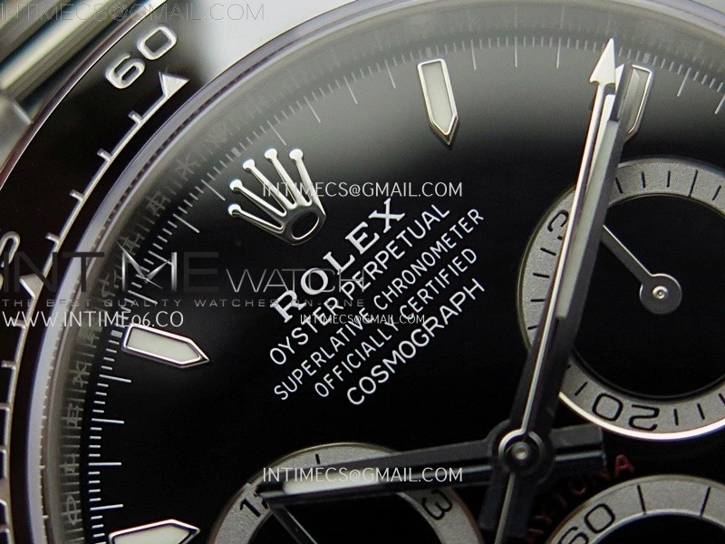 Daytona 126500 904L Steel ZF 1:1 Best Edition Black Dial on SS Braclet SH4131