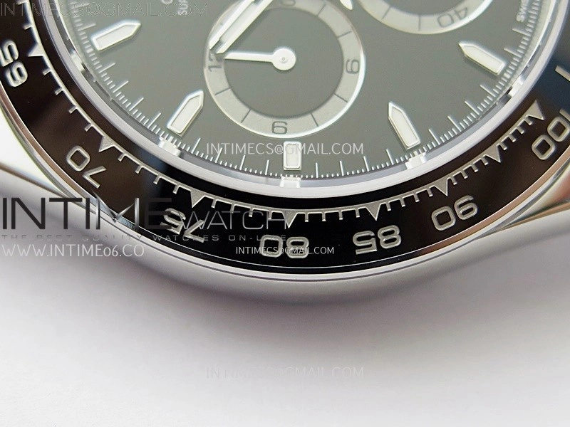 Daytona 126500 904L Steel ZF 1:1 Best Edition Black Dial on SS Braclet SH4131