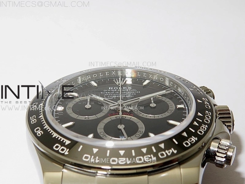 Daytona 126500 904L Steel ZF 1:1 Best Edition Black Dial on SS Braclet SH4131