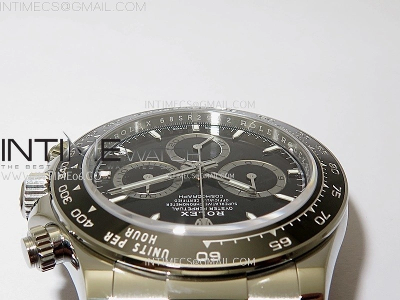 Daytona 126500 904L Steel ZF 1:1 Best Edition Black Dial on SS Braclet SH4131