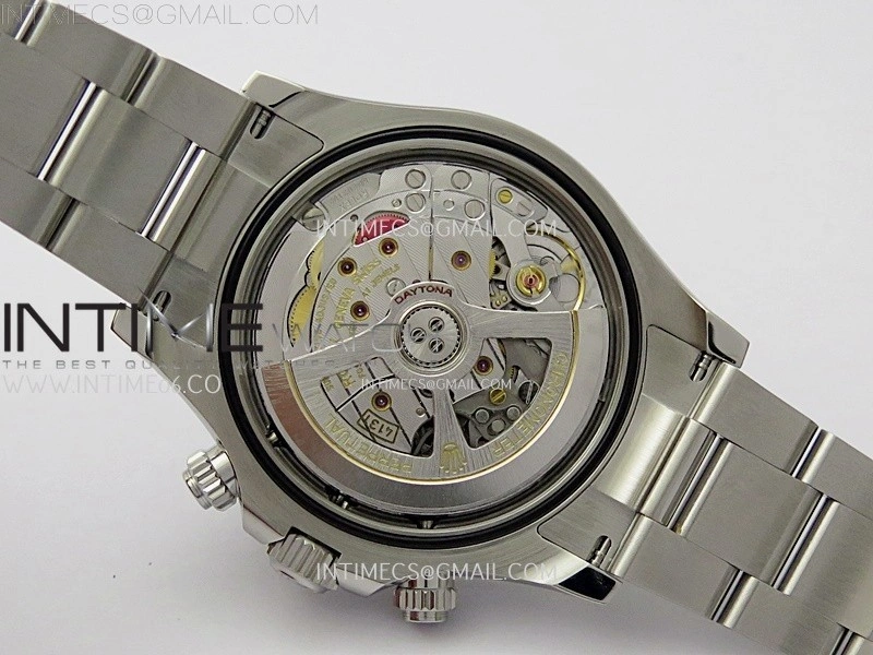 Daytona 126500 904L Steel ZF 1:1 Best Edition Black Dial on SS Braclet SH4131