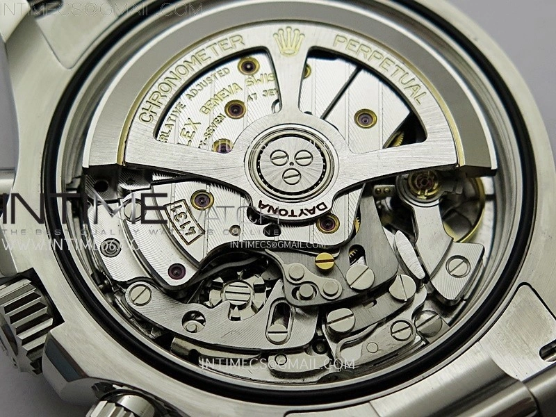 Daytona 126500 904L Steel ZF 1:1 Best Edition Black Dial on SS Braclet SH4131