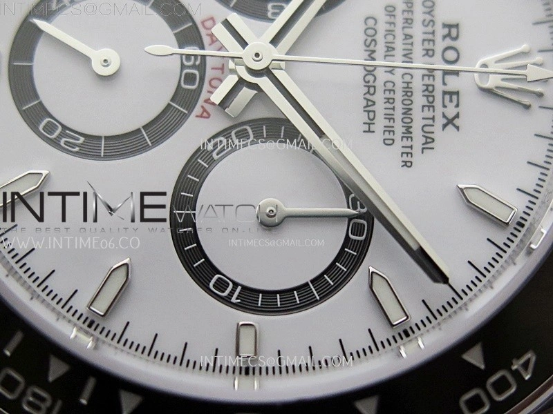 Daytona 126500 904L Steel ZF 1:1 Best Edition White Dial on SS Braclet SH4131