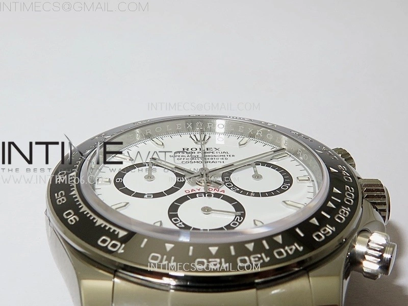 Daytona 126500 904L Steel ZF 1:1 Best Edition White Dial on SS Braclet SH4131