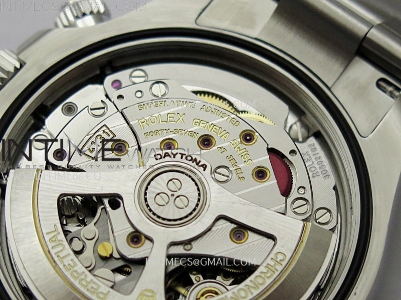Daytona 126500 904L Steel ZF 1:1 Best Edition White Dial on SS Braclet SH4131