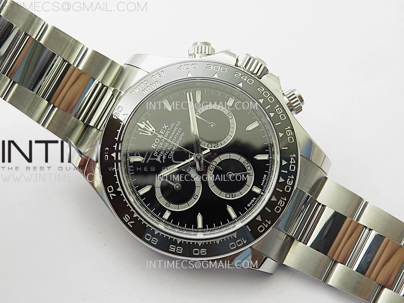 Daytona 126500 SS AR+F 1:1 Best Edition Black Dial on SS Bracelet SA4131