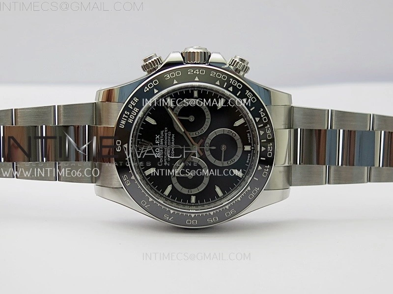 Daytona 126500 SS AR+F 1:1 Best Edition Black Dial on SS Bracelet SA4131