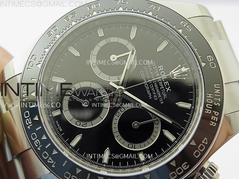 Daytona 126500 SS AR+F 1:1 Best Edition Black Dial on SS Bracelet SA4131