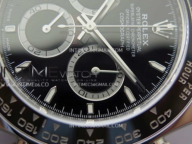 Daytona 126500 SS AR+F 1:1 Best Edition Black Dial on SS Bracelet SA4131