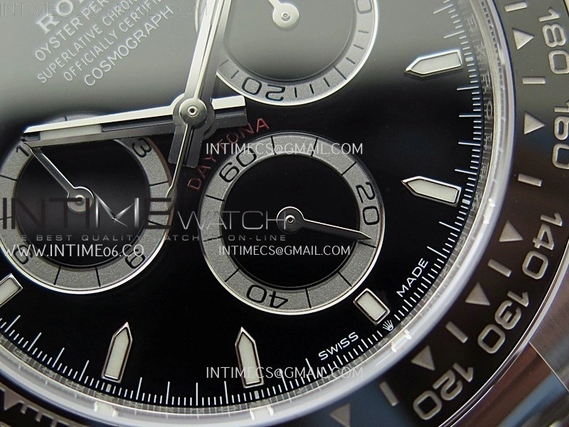 Daytona 126500 SS AR+F 1:1 Best Edition Black Dial on SS Bracelet SA4131