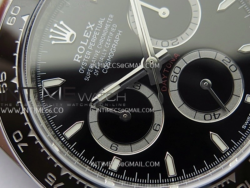 Daytona 126500 SS AR+F 1:1 Best Edition Black Dial on SS Bracelet SA4131