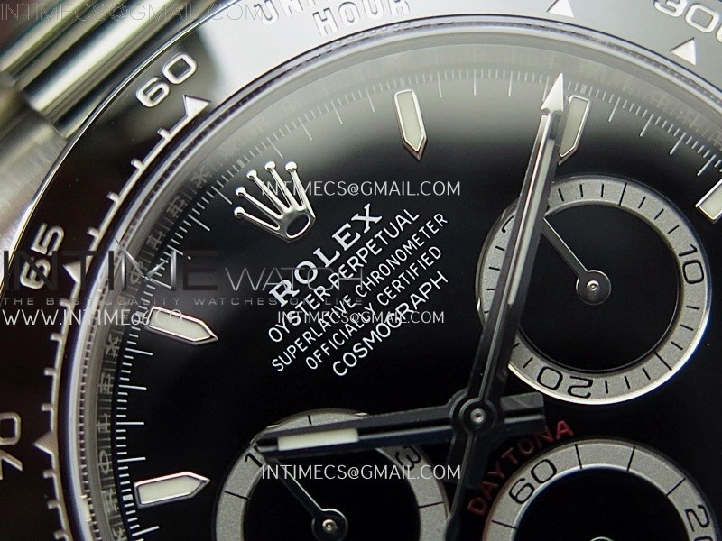Daytona 126500 SS AR+F 1:1 Best Edition Black Dial on SS Bracelet SA4131