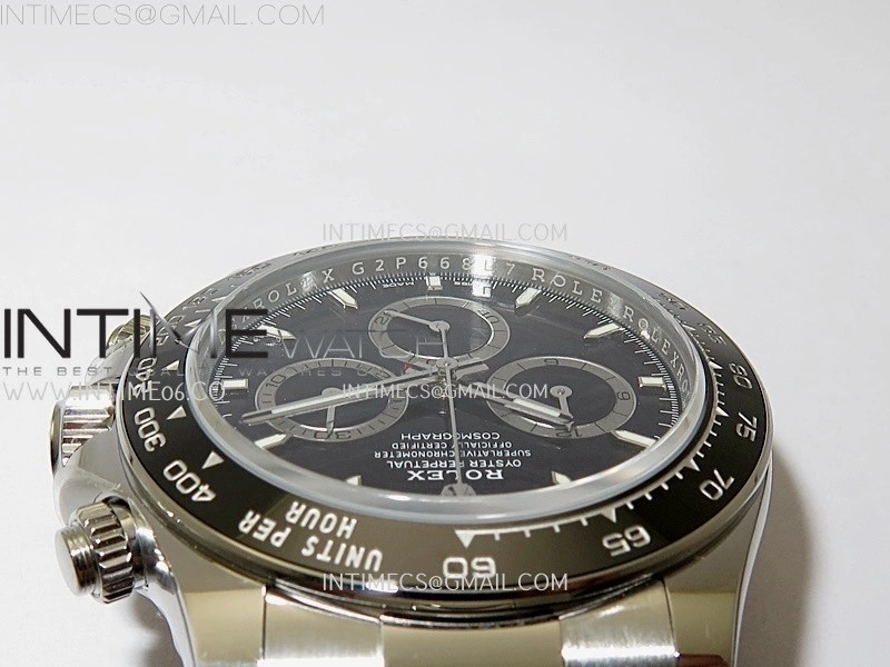 Daytona 126500 SS AR+F 1:1 Best Edition Black Dial on SS Bracelet SA4131