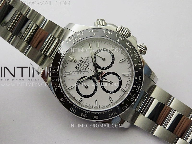 Daytona 126500 SS AR+F 1:1 Best Edition White Dial on SS Bracelet SA4131