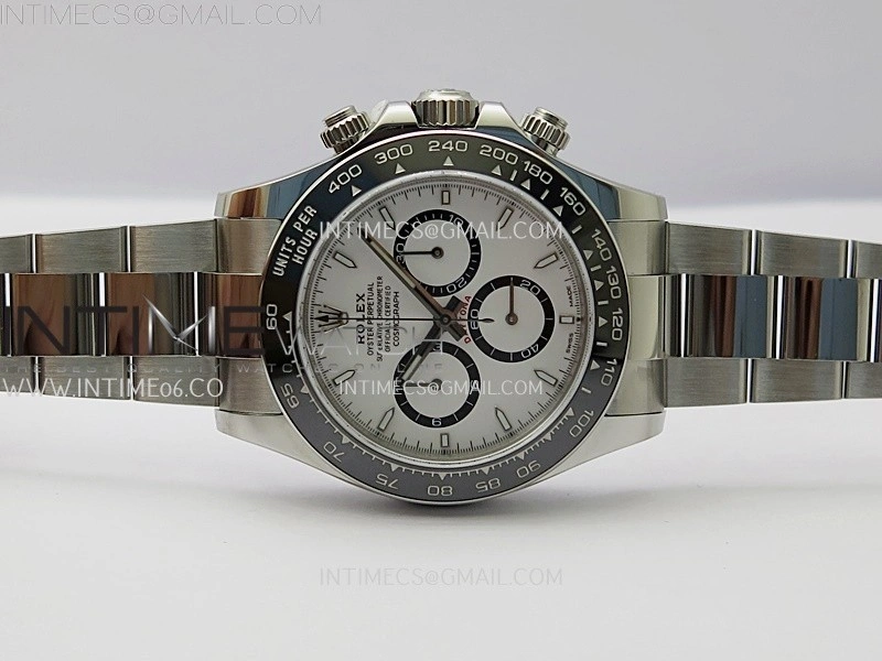 Daytona 126500 SS AR+F 1:1 Best Edition White Dial on SS Bracelet SA4131