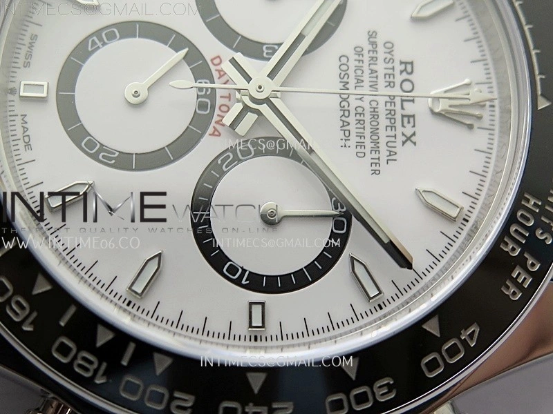 Daytona 126500 SS AR+F 1:1 Best Edition White Dial on SS Bracelet SA4131