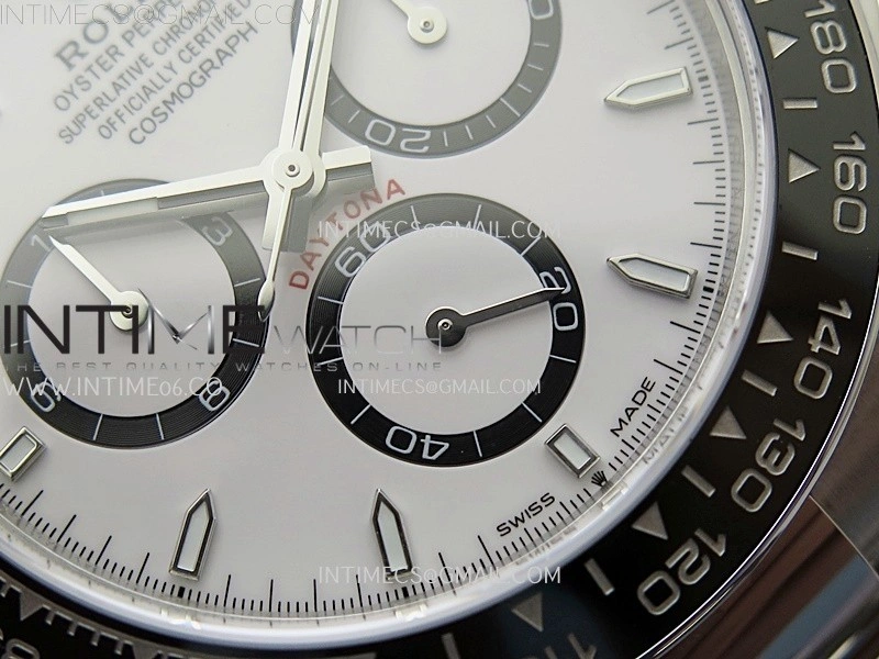 Daytona 126500 SS AR+F 1:1 Best Edition White Dial on SS Bracelet SA4131