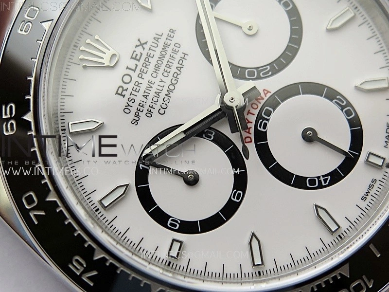 Daytona 126500 SS AR+F 1:1 Best Edition White Dial on SS Bracelet SA4131