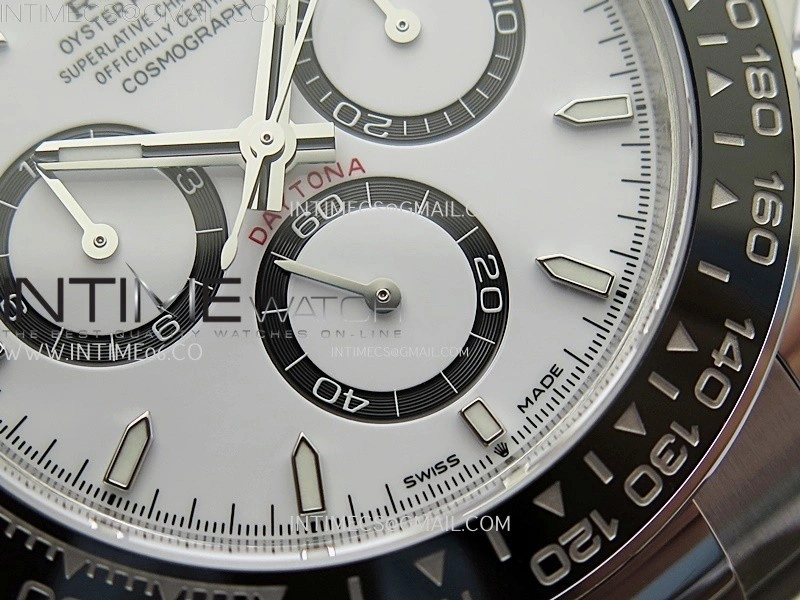 Daytona 126500 VSF 1:1 Best Edition 904L Steel White Dial on SS Bracelet DD4131