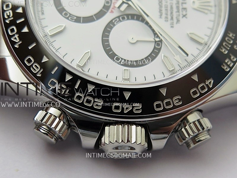 Daytona 126500 VSF 1:1 Best Edition 904L Steel White Dial on SS Bracelet DD4131