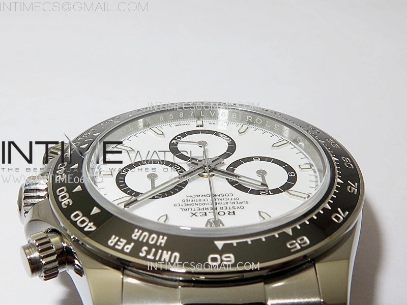 Daytona 126500 VSF 1:1 Best Edition 904L Steel White Dial on SS Bracelet DD4131