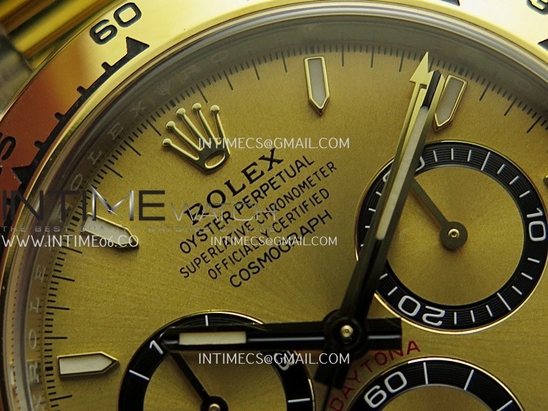 Daytona 126503 904L SS YG VF 1:1 Best Edition Gold Dial On SS YG Bracelet DD4131
