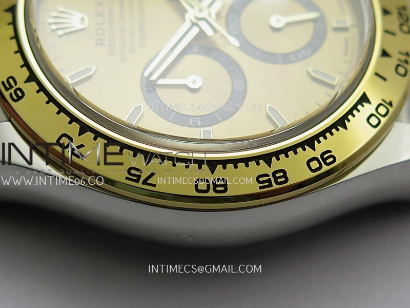 Daytona 126503 904L SS YG VF 1:1 Best Edition Gold Dial On SS YG Bracelet DD4131