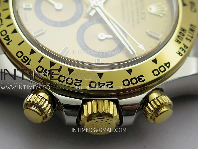 Daytona 126503 904L SS YG VF 1:1 Best Edition Gold Dial On SS YG Bracelet DD4131