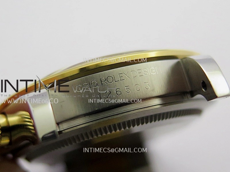 Daytona 126503 904L SS YG VF 1:1 Best Edition Gold Dial On SS YG Bracelet DD4131