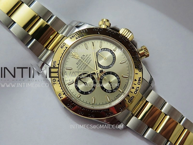 Daytona 126503 SS YG UFO 1:1 Best Edition Gold Dial On Oyster Bracelet UF4131