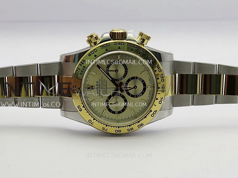 Daytona 126503 SS YG UFO 1:1 Best Edition Gold Dial On Oyster Bracelet UF4131