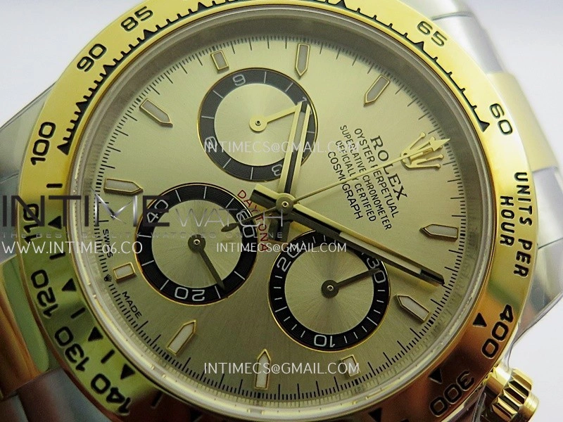 Daytona 126503 SS YG UFO 1:1 Best Edition Gold Dial On Oyster Bracelet UF4131