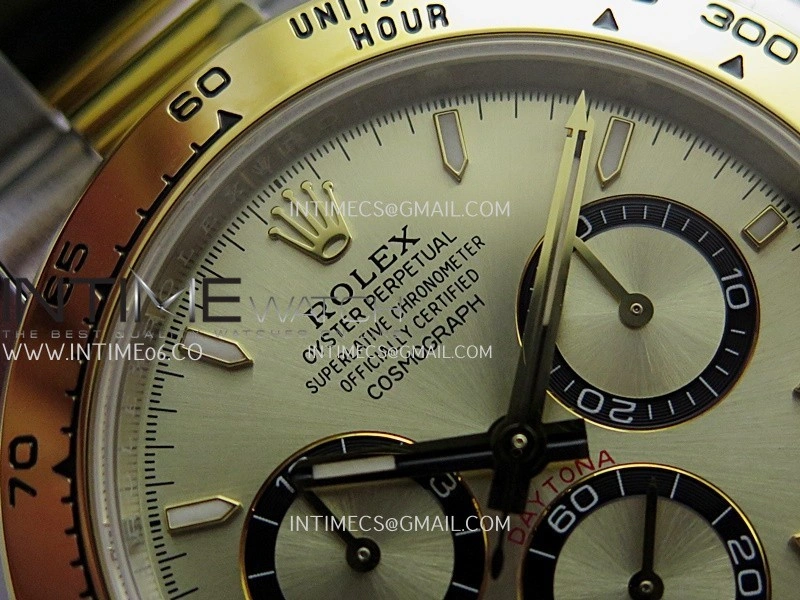 Daytona 126503 SS YG UFO 1:1 Best Edition Gold Dial On Oyster Bracelet UF4131