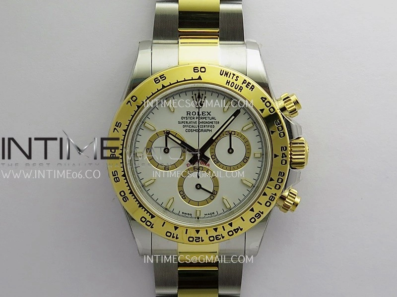 Daytona 126503 SS YG UFO 1:1 Best Edition White Dial On Oyster Bracelet UF4131