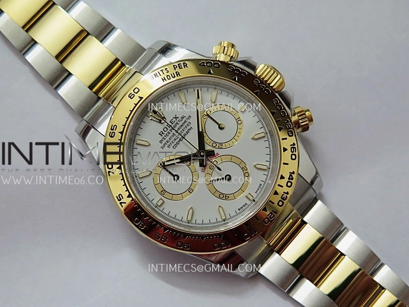 Daytona 126503 SS YG UFO 1:1 Best Edition White Dial On Oyster Bracelet UF4131
