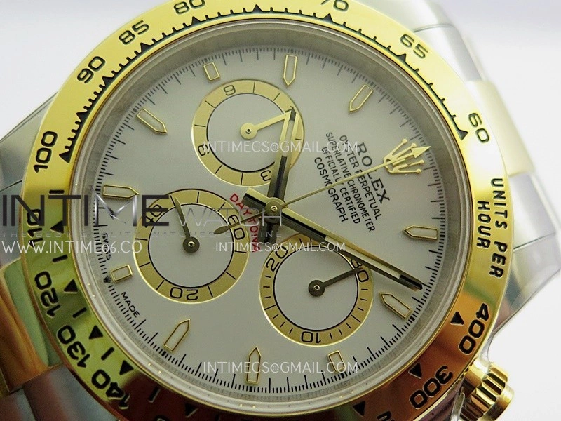 Daytona 126503 SS YG UFO 1:1 Best Edition White Dial On Oyster Bracelet UF4131