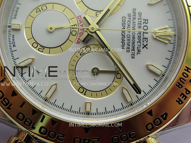 Daytona 126503 SS YG UFO 1:1 Best Edition White Dial On Oyster Bracelet UF4131